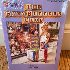 The Baby-Sitters Club Books #77-80 Vintage SEALED!